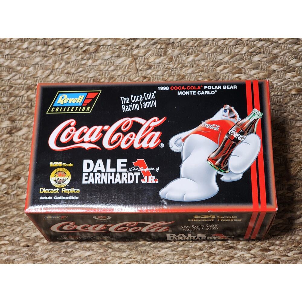 NEW! Revell #1 Dale Earnhardt Jr. Monte Carlo 1998 Coca-Cola Polar Bear 1/20502